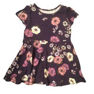 Children's Place Purple Flower Dress. Size 2T.